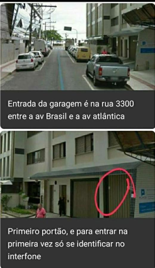 Apto Frente Mar Bal Camboriu Pe Na Areia Fantastica E Encantadora Vista Mar Balneário Camboriú Eksteriør bilde