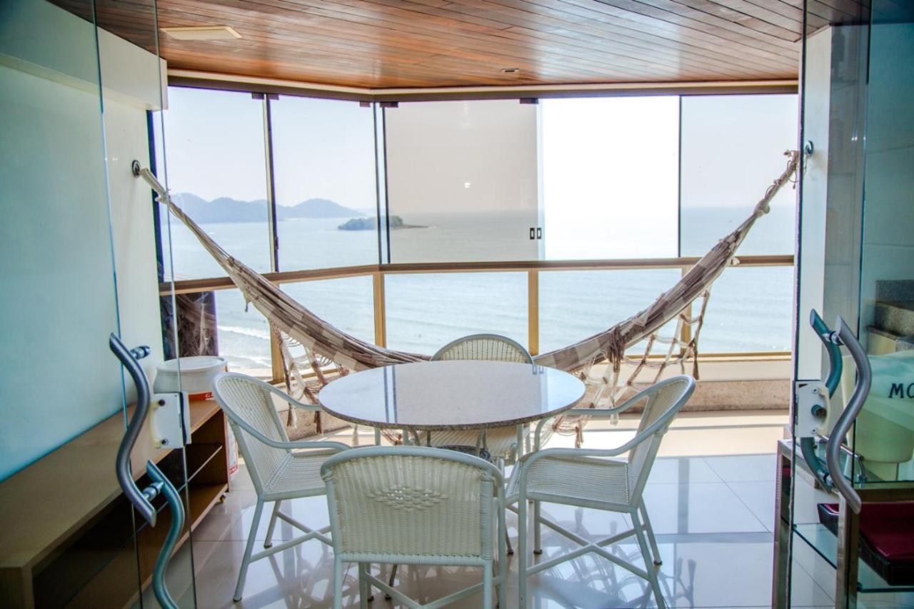 Apto Frente Mar Bal Camboriu Pe Na Areia Fantastica E Encantadora Vista Mar Balneário Camboriú Eksteriør bilde
